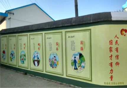 宜城文化墙施工攻略