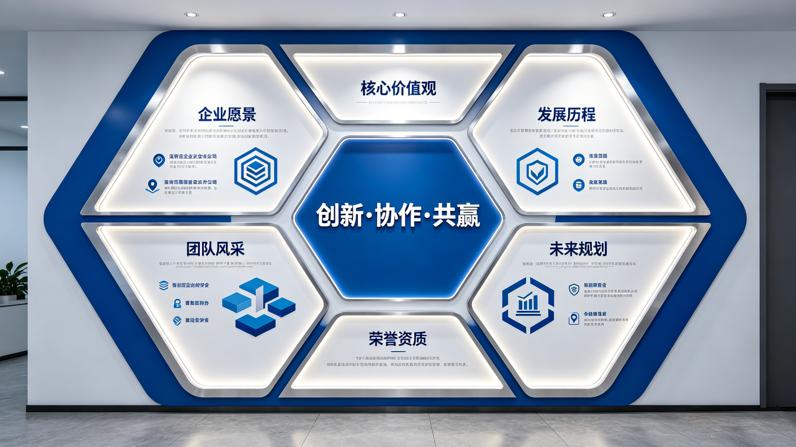 宜城企业文化墙六边形避坑指南（新手常犯5个错误）